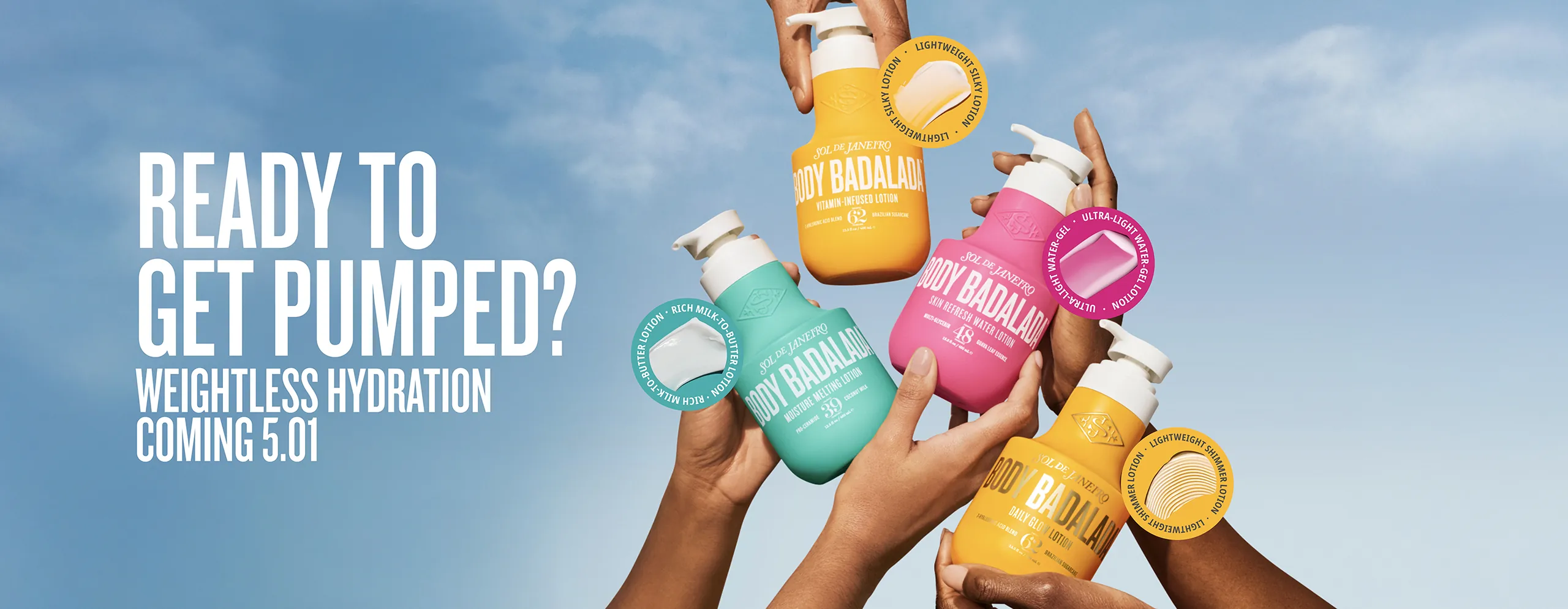 Sol de Janeiro launch banner desktop